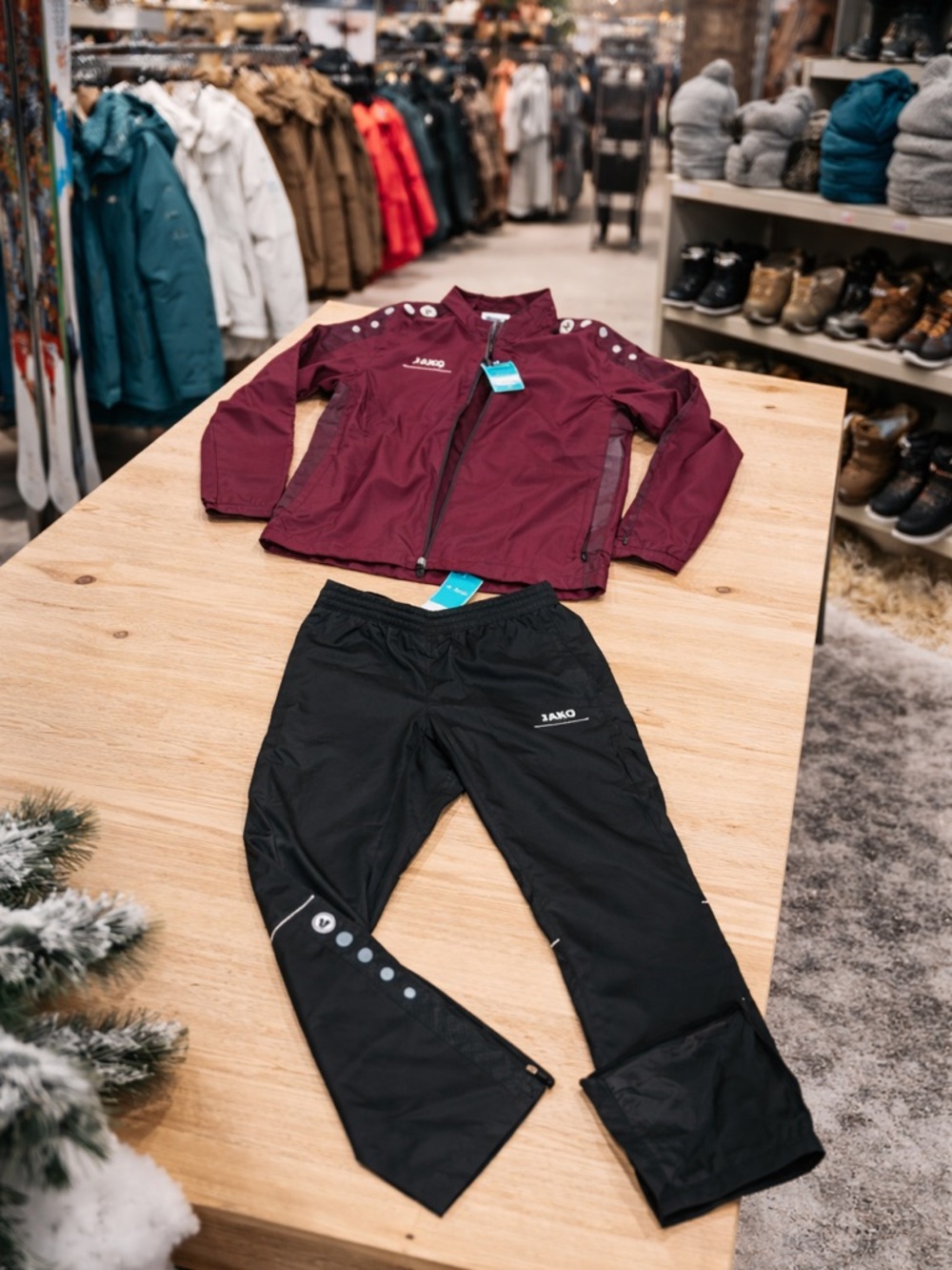 JAKO Ski Lightweight Waterproof Tracksuit Set – Jacket & Pants - German design